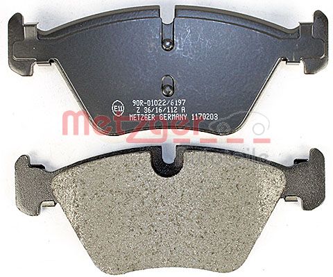 METZGER 1170203 Bremsbelagsatz, Scheibenbremse